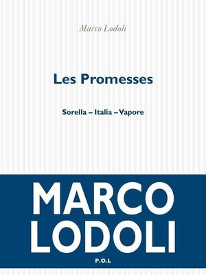 cover image of Les Promesses